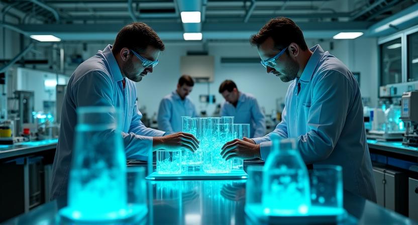 Modernes Mineralogie-Labor der StratoOre GmbH